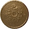 Ekena Millwork Anthony Harvest Ceiling Medallion (Fits Canopies up to 2 1/8"), 22 1/2"OD x 1 1/4"P, Pale Gold CM22ATPAS - alternate 1